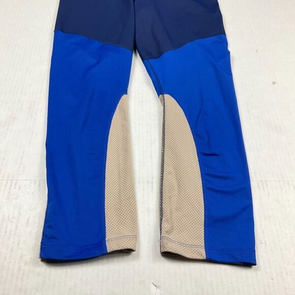 Nike Womens Dri Fit Leggings Color-Block Quick Dry Cropped Stretch Pull On Small - Picture 2 of 12